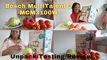 TestingReview Bosch blender Multi Talent 3 MCM3100W || Trish Daniels