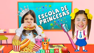 MILENINHA ENSINA AS REGRAS DE CONDUTA NA ESCOLA DE PRINCESAS - Compilação de Vídeo Infantil