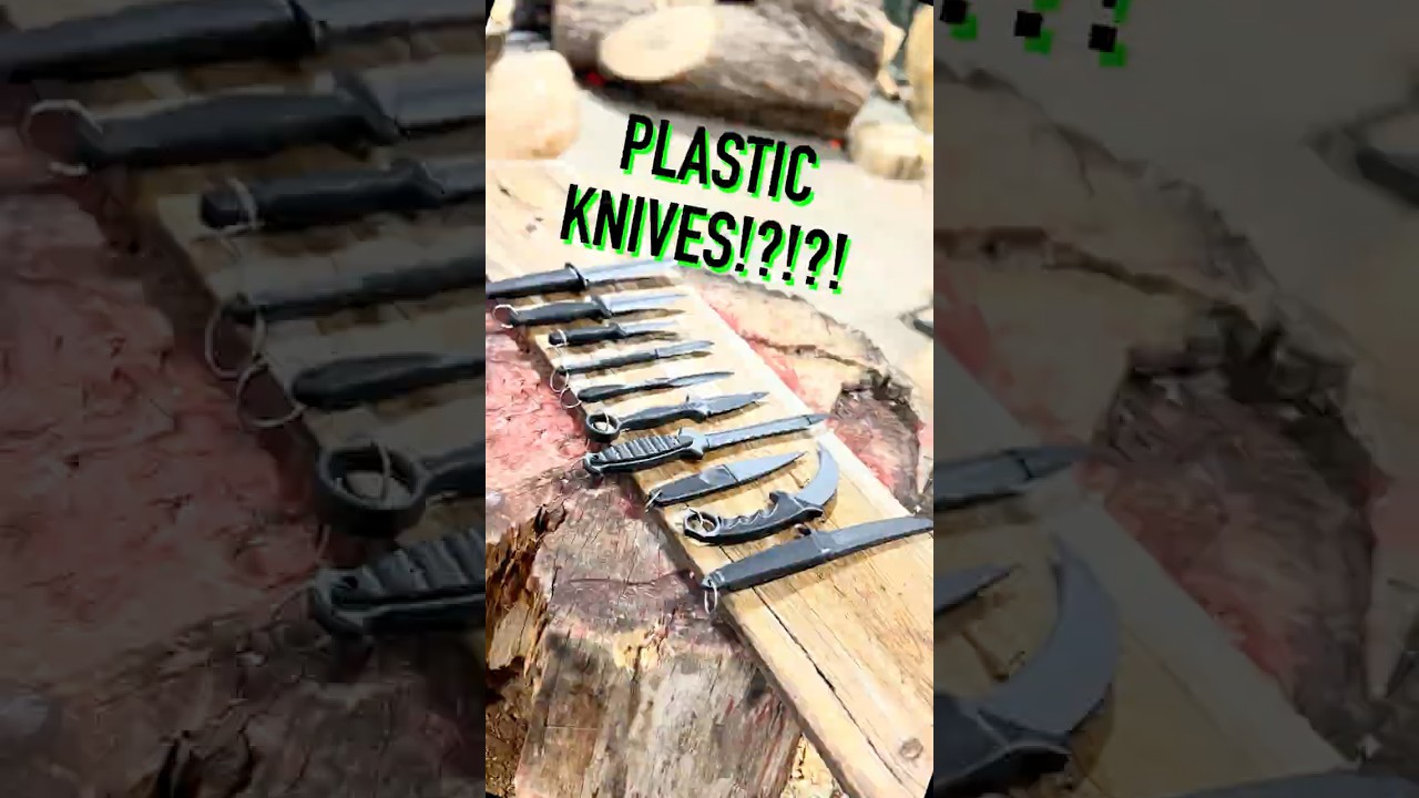 Plastic KNIVES!?!?!?!? The FGX lineup by Cold Steel!!