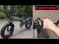 Tutorial: How to tighten the brakes on the Mate X ebike.