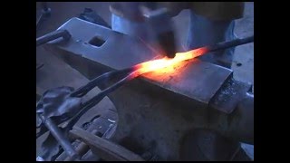 Blacksmithing - Forge welding example