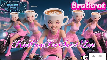 Brainrot Universe Cappuccino – Brainrot Rap APTr.99 [Official Video]:  KiwiCocoPea Sweet Love