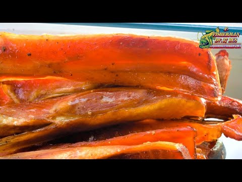 Видео: Нежные и аппетитные малосольные брюшки лосося в соевом соусе   идеальная закуска, за пару минут