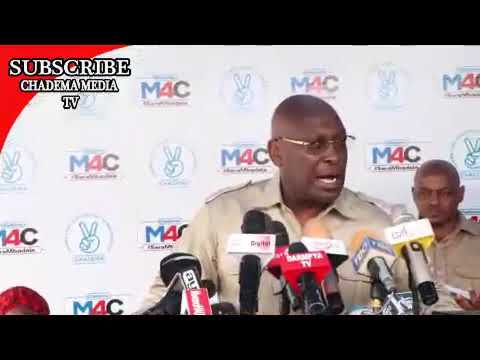 MHE FREEMA MBOWE AMTAKA KAMANDA MAMBO SASA KUZUNGUMZA UKWELI 