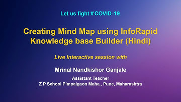 Webinar on ICT Tools  : Creating MindMap using InfoRapid Knowledge Base Builder(Hindi)