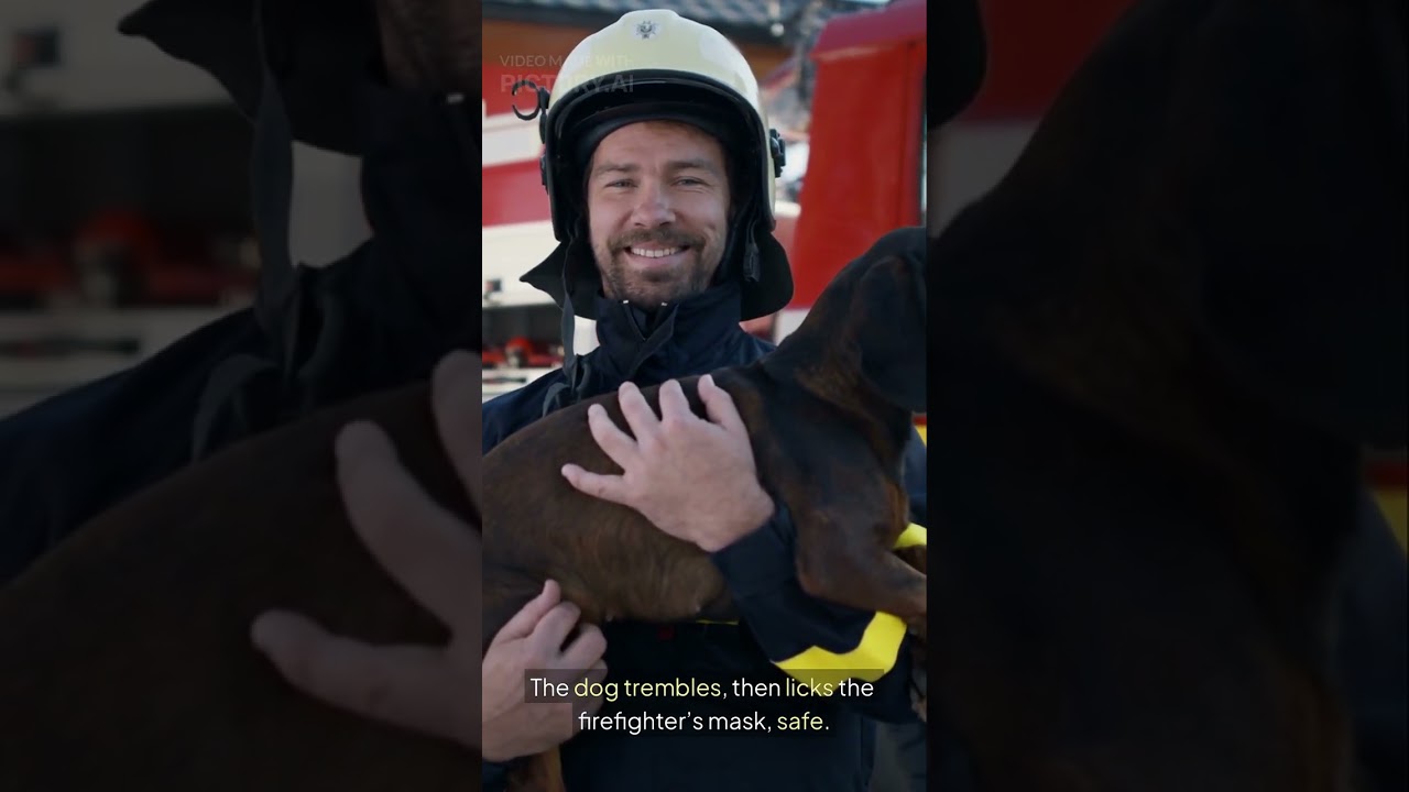 POV firefighter body camera footage full 60 second 4