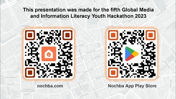 Nochba - A Neighborhood Help App | Pitch UNESCO Fifth Global Media Youth Hackathon 2023
