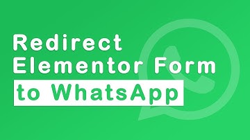 Redirect Elementor Form to WhatsApp