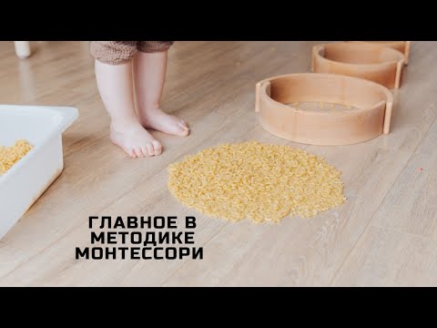 методика Марии Монтессори | главные принципы