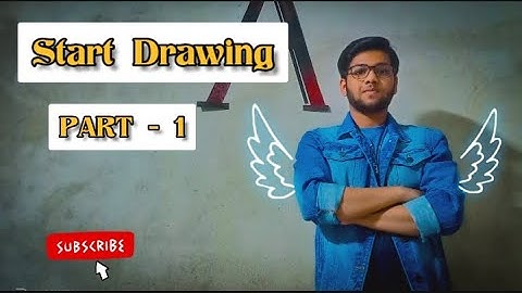 Start Drawing/ Learn it | Part- 1 Holding, Outlines and Edges.