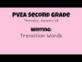 Understanding Transition Words
