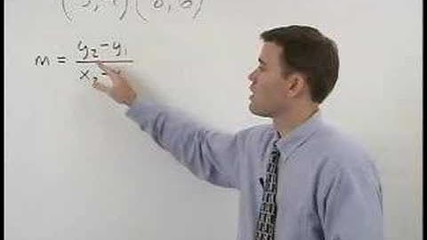 The Slope Formula - MathHelp.com - Algebra Help