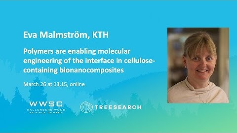Eva Malmström, KTH – Polymers are enabling molecular engineering of the interface