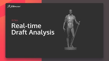 ZBrush 2020 - Real-time Draft Analysis
