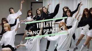 IZ*ONE (아이즈원) - (비올레타) Violeta (Dance Practice) (Reverse)