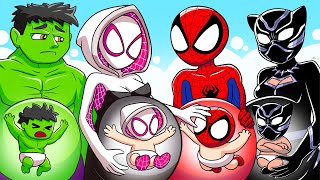 SPIDER-MAN BREWING CUTE BABY & CUTE PREGNANT - Marvel's Spidey and his Amazing Friends Animation (2)