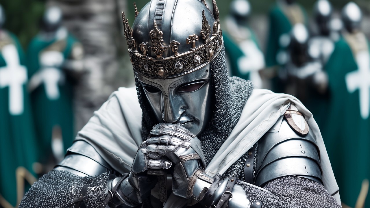 Король Балдуин IV в молитве | Эпическое тамплиерское григорианское пение ⚔️