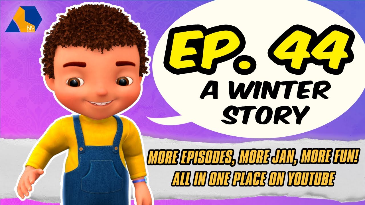 Jan Cartoon in Urdu  A Winter Story  Official Cartoon Remastered  S01 E44