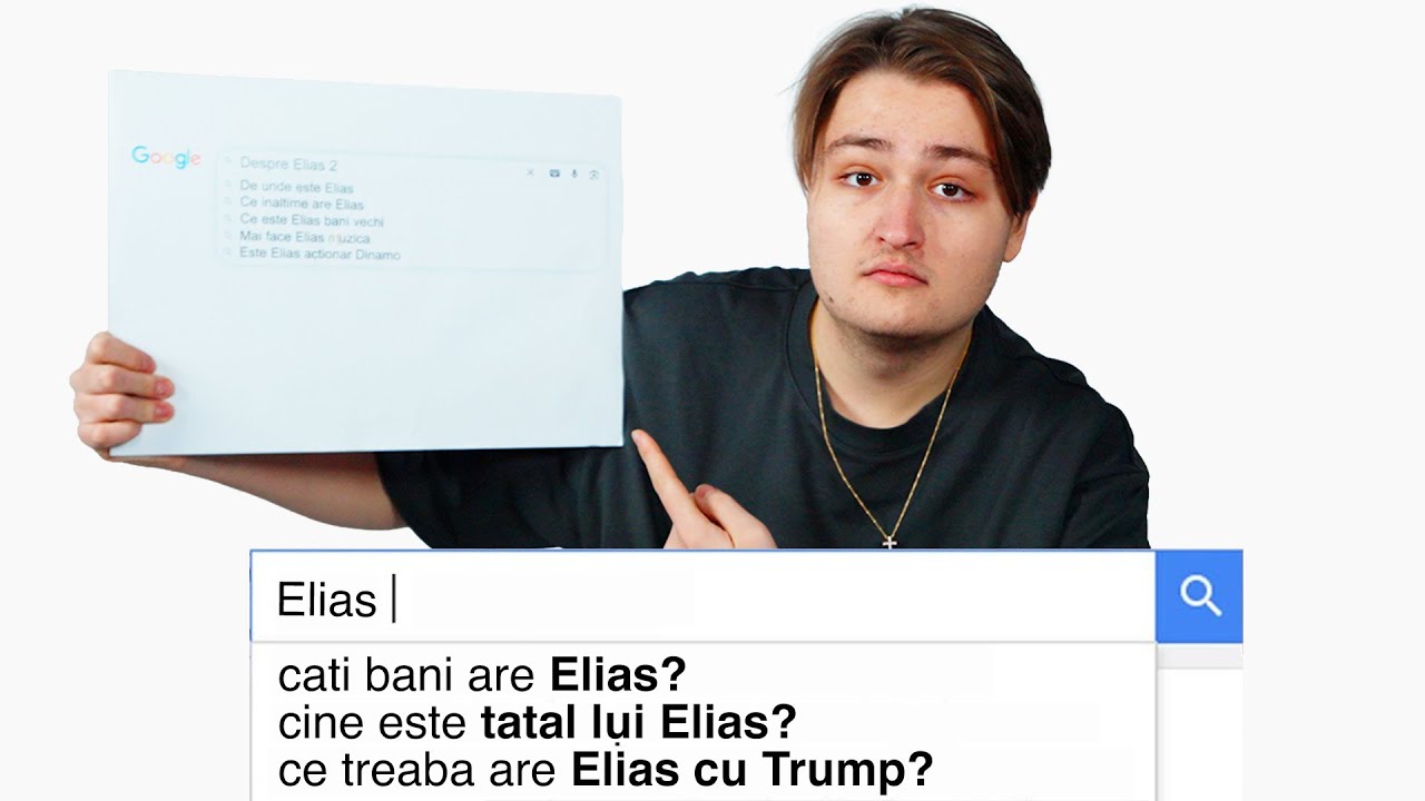 Elias Raspunde la Cele Mai Cautate Intrebari de pe Internet