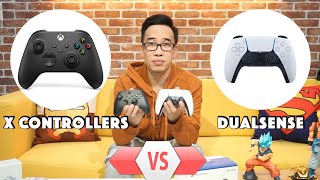 Tay cầm Xbox Series X vs Dualsense (PS5) | Có còn là kì phùng địch thủ ?