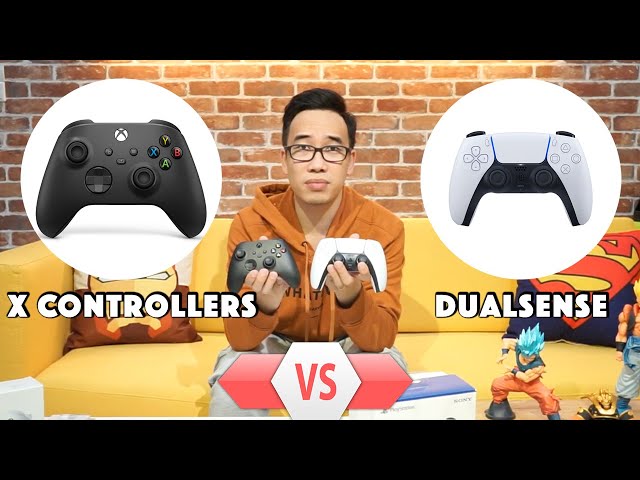 Tay cầm Xbox Series X vs Dualsense (PS5) | Có còn là kì phùng địch thủ ?