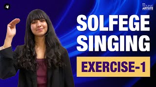 Solfege Exercise under 2 MINUTES #learntosing #siffyoungartiste #vocalwarmup