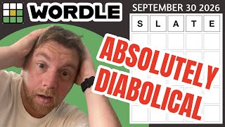 Oh no | Wordle #1929 (September 30 2026) screenshot 3