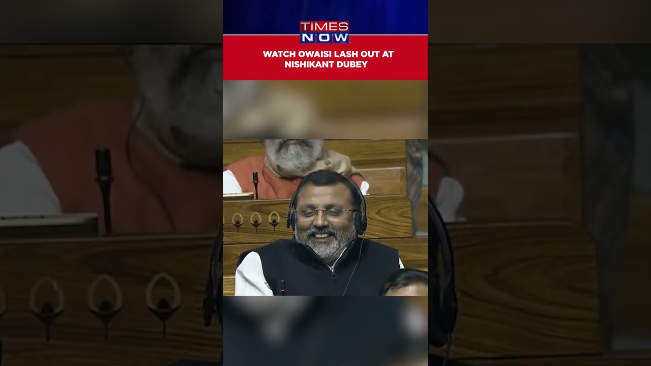 AIMIM Chief Slams Nishikant Dubey For Questioning Him About Mughal Emperor Babur #shorts