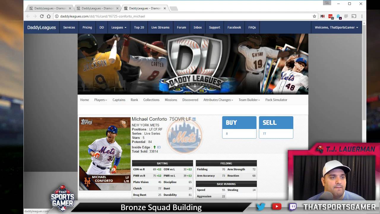 Diamond Dynasty Bronze Squad Building - MLB The Show 16 - YouTube
