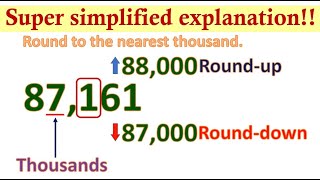 Rounding Numbers to the Nearest 1000 and 10000