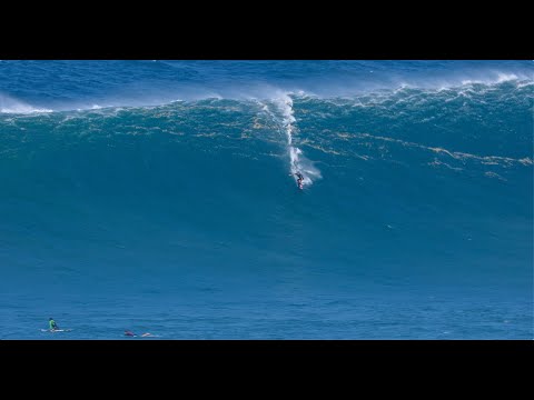 "KAI LENNY SHOW" 25FT XXL TOW IN SURFING JAWS!!!