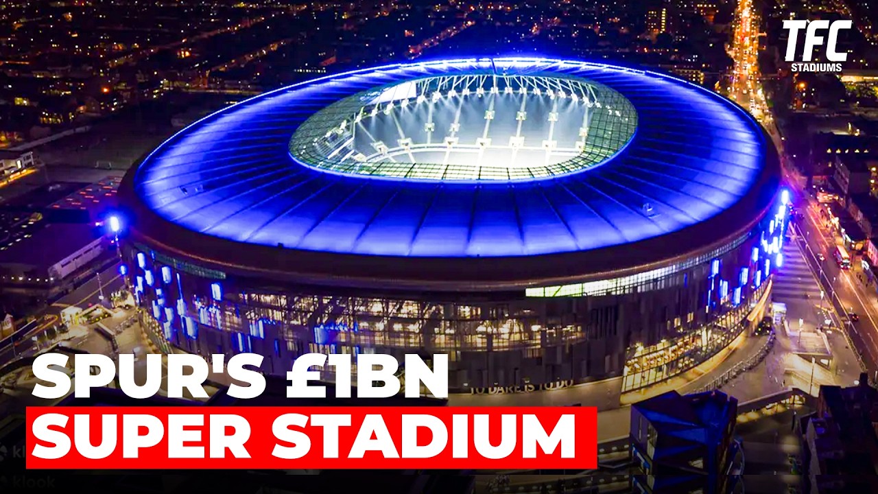 Внутри стадиона «Тоттенхэм SUPER Hotspur» стоимостью 1 млрд фунтов стерлингов | Стадионы TFC