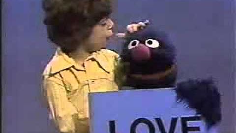 Classic Sesame Street   Grover and Chris talk about love