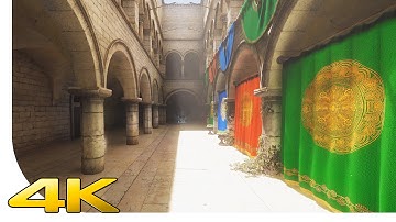 [4K] CryENGINE Sponza - INSANE GRAPHICS | [UHD] [Ultra HD] [2160p]