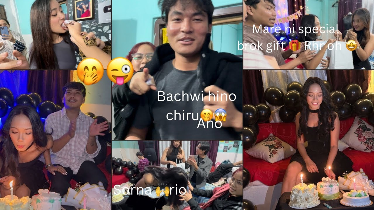  Birthday celebration 🎉// Chiru Sabo ni yangtwi bachwi hin🫣🤭❤️