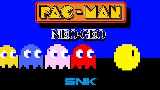 Pac-Man (SNK) - NeoGeo [Gameplay] "Read Pinned Comment''!