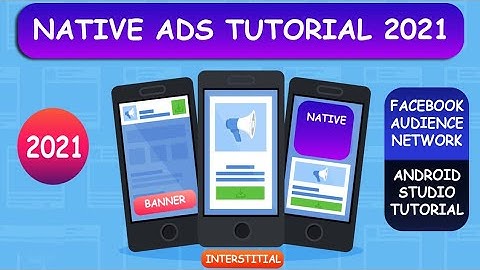 Facebook audience network native ads android studio 2021 | Facebook native ads android example