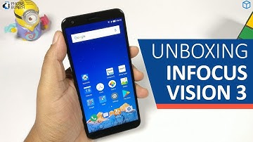 InFocus Vision 3 Unboxing (Dual Cameras / 4000 mAh Battery / Rs. 6999)
