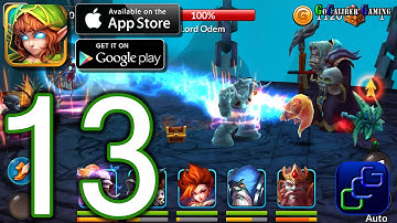 Heroes and Titans: 3D Battle Arena iOS Walkthrough - Part 13 - Chapter 2: Heroes Unite (ELITE)