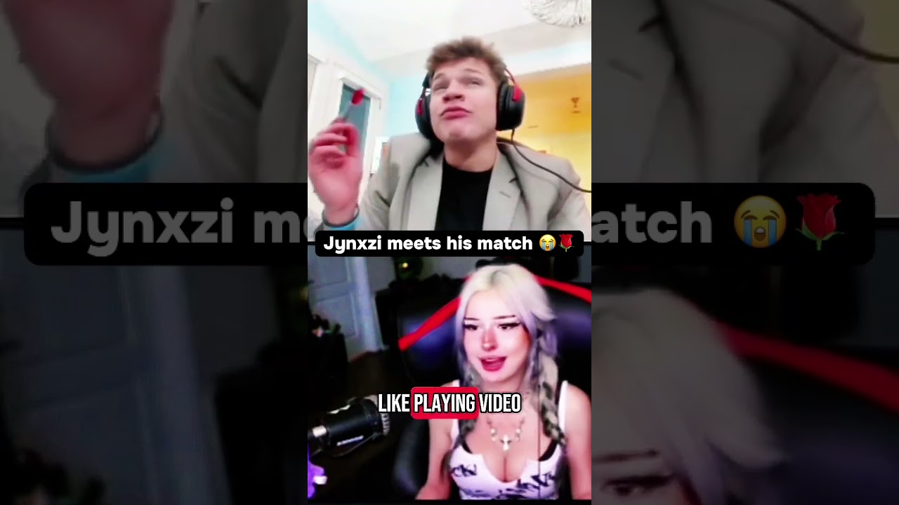 Jynxzi meets his match 😭🌹