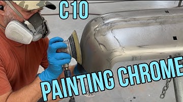 C10 Project: Painting a Chrome Rear Bumper