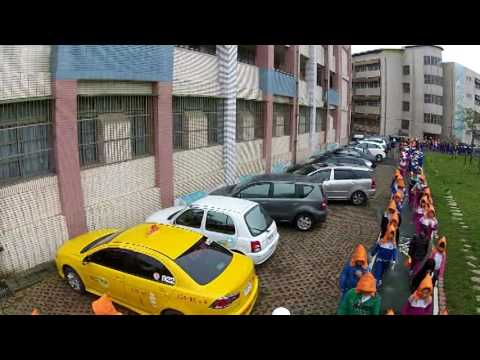 鳳鳴國小1050309地震疏散避難演練 (空拍版)