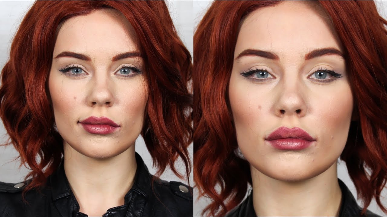 Black / Natasha Romanoff Makeup - YouTube