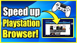 How to Speed Up PS4 Internet Browser and make it FASTER (Easy Method!) screenshot 2