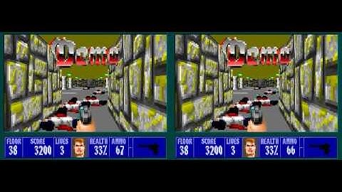Wolfenstein 3D - Wolf4SDL 1.6 vs wolf3d.exe