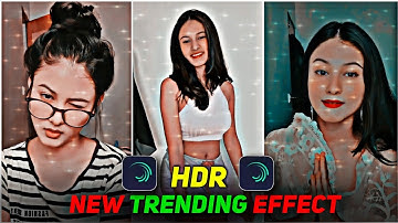 New HDR Effect Alight Motion || Trending Reels Effect || 4K Colour Grading || Preset ? @TechGrow_001