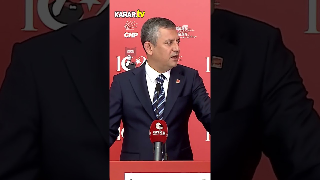 Özgür Özel: “Civil courts of first instance are being turned into the Supreme Election Council’s ...