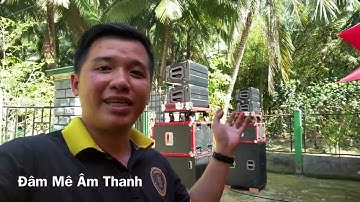 Tự ráp, Tự cân chỉnh Cấu hình loa NHỎ, NHẸ chơi GIA ĐÌNH || Loa PSD P10350 - Mixer Yamaha 01v96VCM.