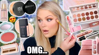 TESTING NEW VIRAL OVERHYPED MAKEUP | FULL FACE FIRST IMPRESSIONS