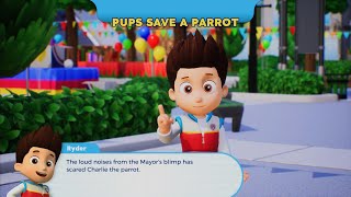 Paw Patrol World Walkthrough Playthrough Pups Save A Parrot 4K60, Ps5